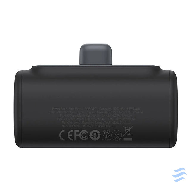 Powerbank Baseus Compact 5000mAh 20W USB C (czarny) Powerbanks