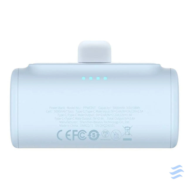 Powerbank baseus Compact USB C 5000mAh 20W (blue) Powerbanks