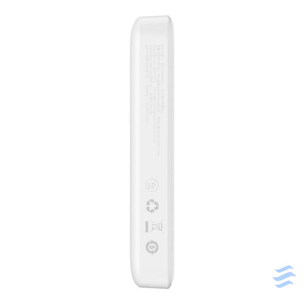 Powerbank Baseus Magnetic 10000mAh USB C 20W MagSafe (white) Powerbanks