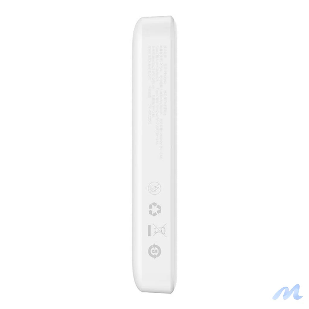 Powerbank Baseus Magnetic, 10000mAh, USB-C 20W, MagSafe (white)