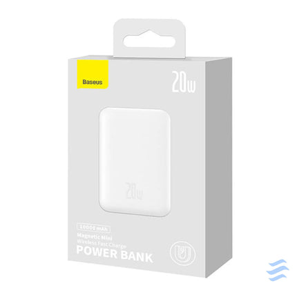 Powerbank Baseus Magnetic 10000mAh USB C 20W MagSafe (white) Powerbanks