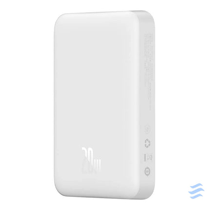 Powerbank Baseus Magnetic 10000mAh USB C 20W MagSafe (white) Powerbanks