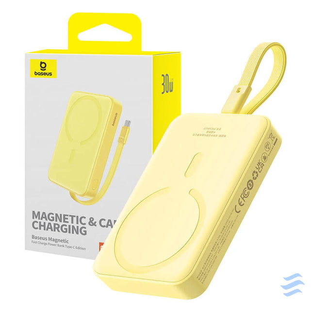 Powerbank Baseus Magnetic Mini 10000mAh 30W MagSafe (yellow) Powerbanks