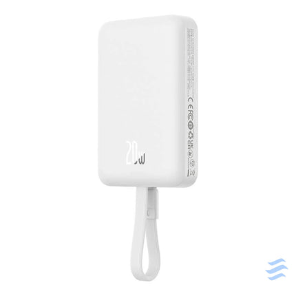 Powerbank Baseus Magnetic Mini 10000mAh Lightning 20W MagSafe (white) Powerbanks
