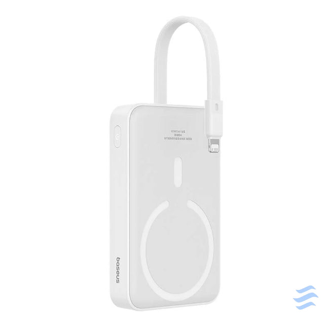Powerbank Baseus Magnetic Mini 10000mAh Lightning 20W MagSafe (white) Powerbanks
