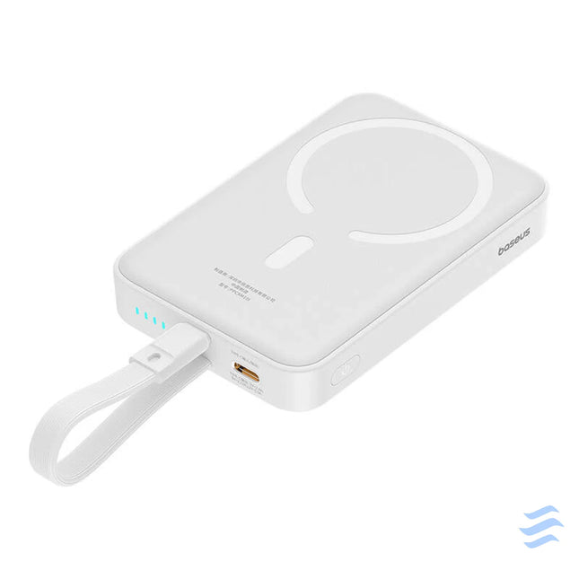 Powerbank Baseus Magnetic Mini 10000mAh Lightning 20W MagSafe (white) Powerbanks