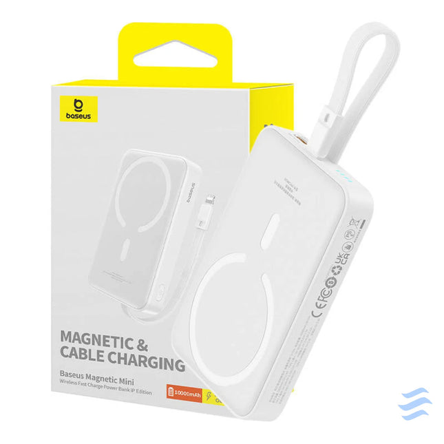 Powerbank Baseus Magnetic Mini 10000mAh Lightning 20W MagSafe (white) Powerbanks
