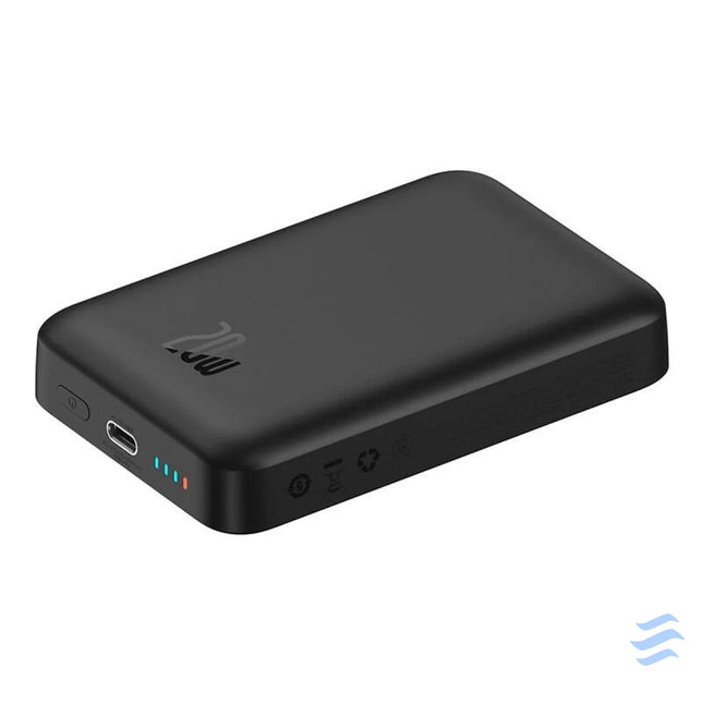 Powerbank Baseus Magnetic Mini 10000mAh USB C 20W MagSafe (black) Powerbanks