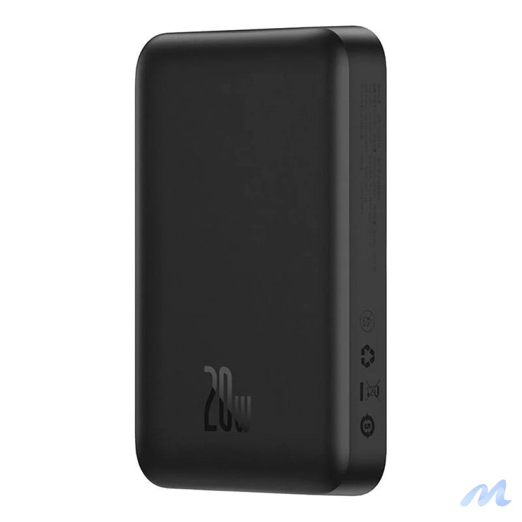 Powerbank Baseus Magnetic Mini 10000mAh, USB-C  20W MagSafe (black)