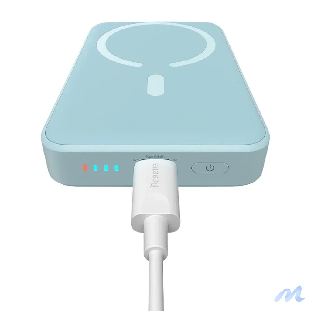 Powerbank Baseus Magnetic Mini 10000mAh, USB-C  20W MagSafe (blue)