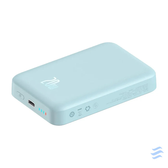 Powerbank Baseus Magnetic Mini 10000mAh USB C 20W MagSafe (blue) Powerbanks