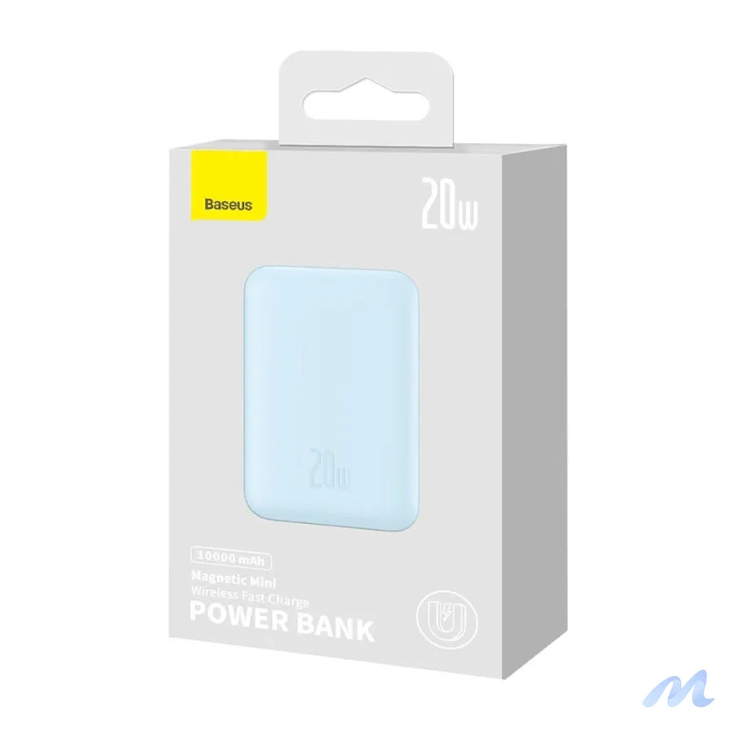 Powerbank Baseus Magnetic Mini 10000mAh, USB-C  20W MagSafe (blue)