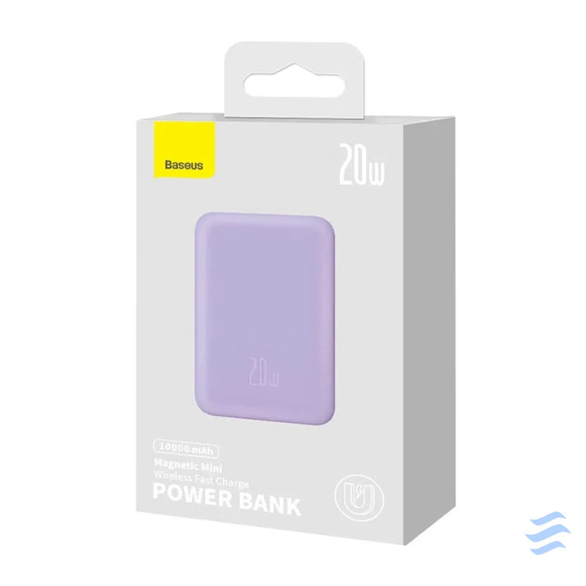 Powerbank Baseus Magnetic Mini 10000mAh USB C 20W MagSafe (purple) Powerbanks