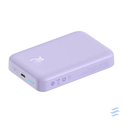 Powerbank Baseus Magnetic Mini 10000mAh USB C 20W MagSafe (purple) Powerbanks
