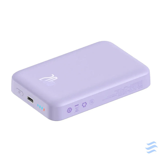 Powerbank Baseus Magnetic Mini 10000mAh USB C 20W MagSafe (purple) Powerbanks
