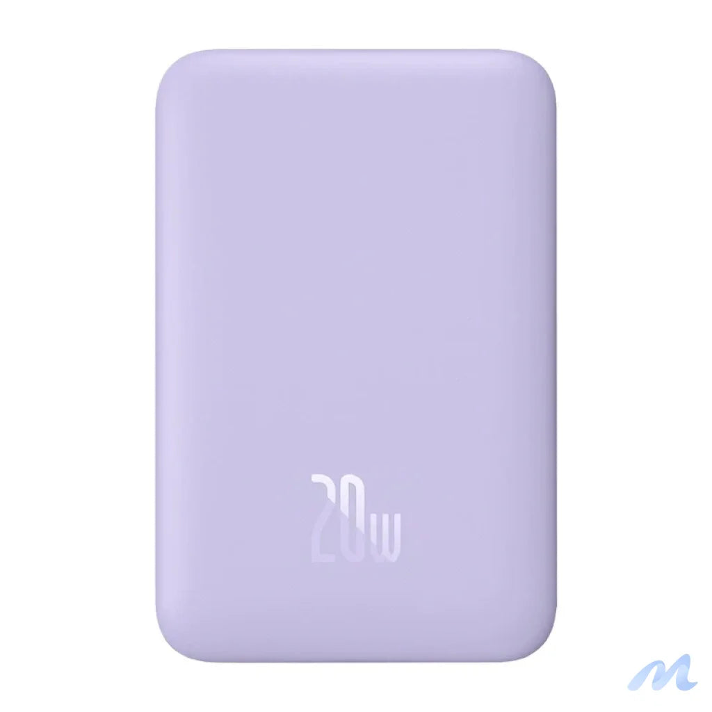 Powerbank Baseus Magnetic Mini 10000mAh, USB-C  20W MagSafe (purple)