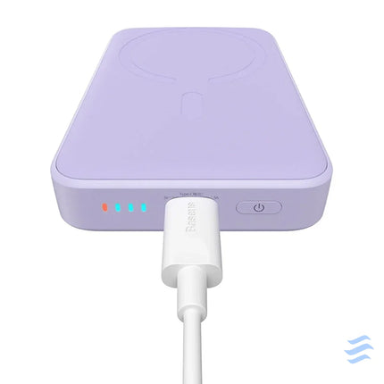 Powerbank Baseus Magnetic Mini 10000mAh USB C 20W MagSafe (purple) Powerbanks