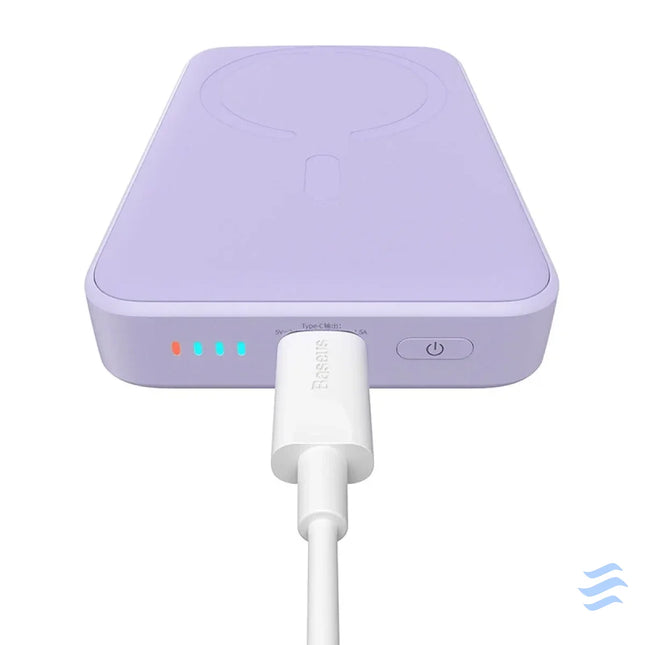 Powerbank Baseus Magnetic Mini 10000mAh USB C 20W MagSafe (purple) Powerbanks