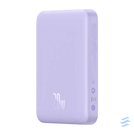 Powerbank Baseus Magnetic Mini 10000mAh USB C 20W MagSafe (purple) Powerbanks