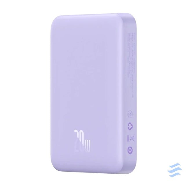 Powerbank Baseus Magnetic Mini 10000mAh USB C 20W MagSafe (purple) Powerbanks