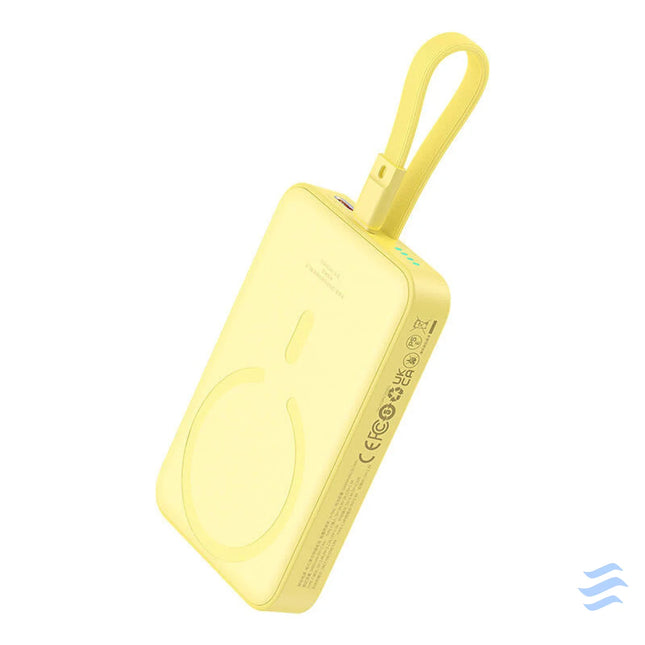 Powerbank Baseus Magnetic Mini 10000mAh USB C 20W MagSafe (yellow) Powerbanks