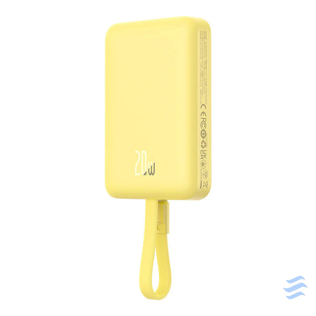 Powerbank Baseus Magnetic Mini 10000mAh USB C 20W MagSafe (yellow) Powerbanks