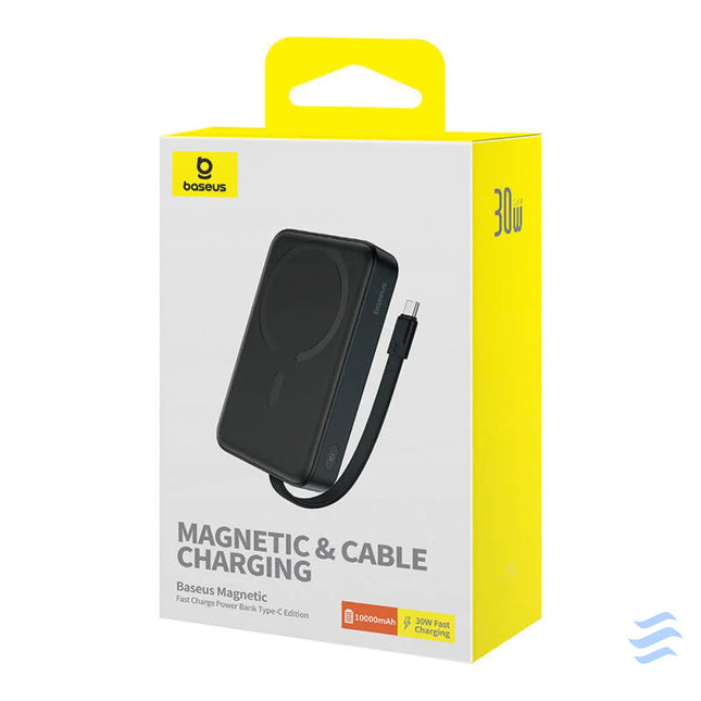 Powerbank Baseus Magnetic Mini 10000mAh USB C 30W MagSafe (black) Powerbanks