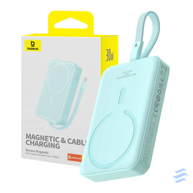 Powerbank Baseus Magnetic Mini 10000mAh USB C 30W MagSafe (blue) Powerbanks