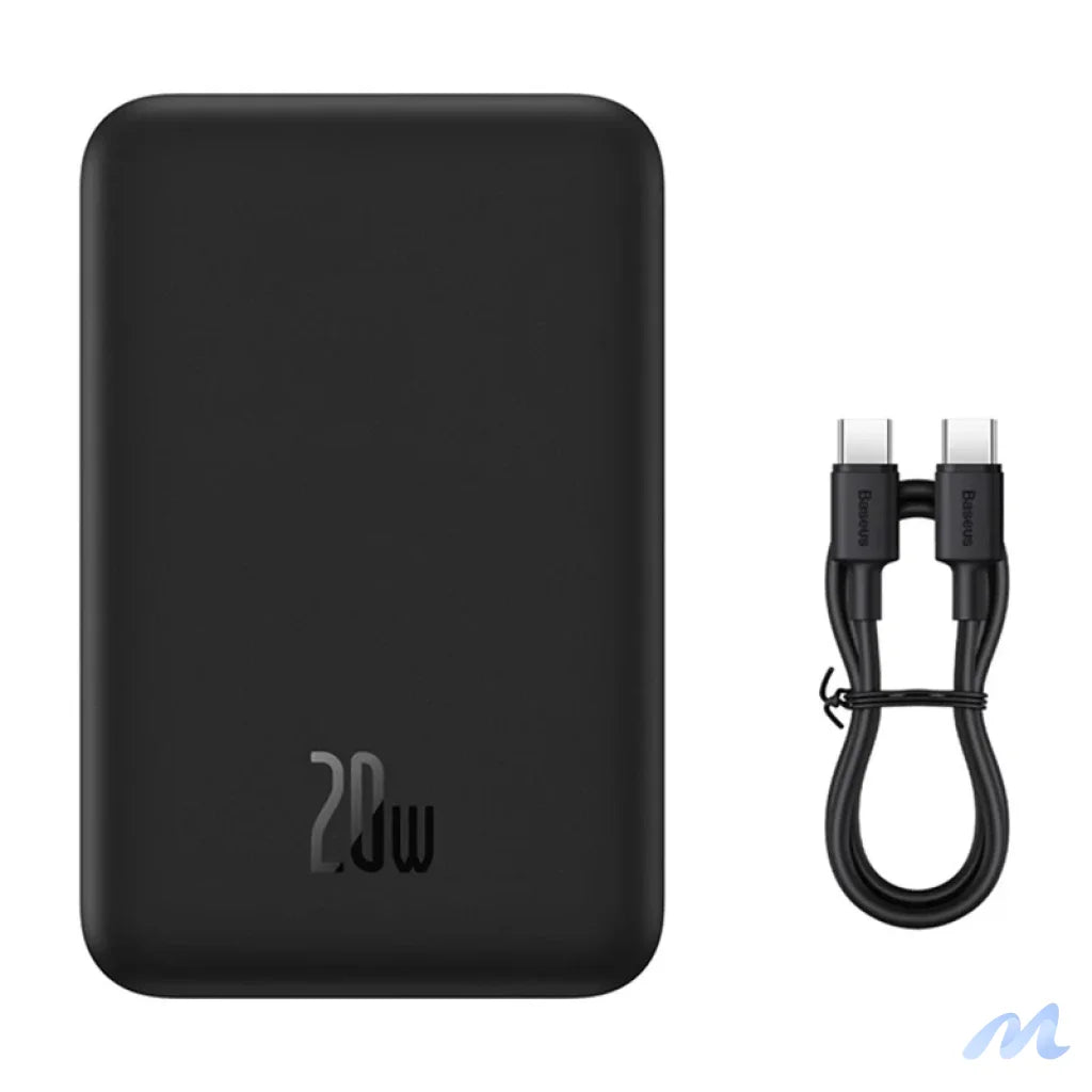 Powerbank Baseus Magnetic Mini 20000mAh, USB-C 20W MagSafe (black)