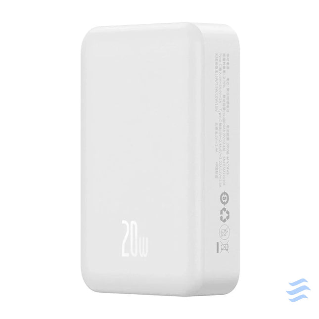 Powerbank Baseus Magnetic Mini 20000mAh USB C 20W MagSafe (white) Powerbanks