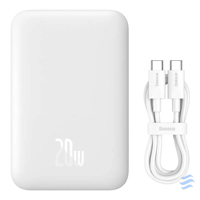 Powerbank Baseus Magnetic Mini 6000mAh 20W MagSafe (white) Powerbanks