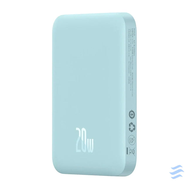 Powerbank Baseus Magnetic Mini 6000mAh USB C 20W MagSafe (blue) Powerbanks