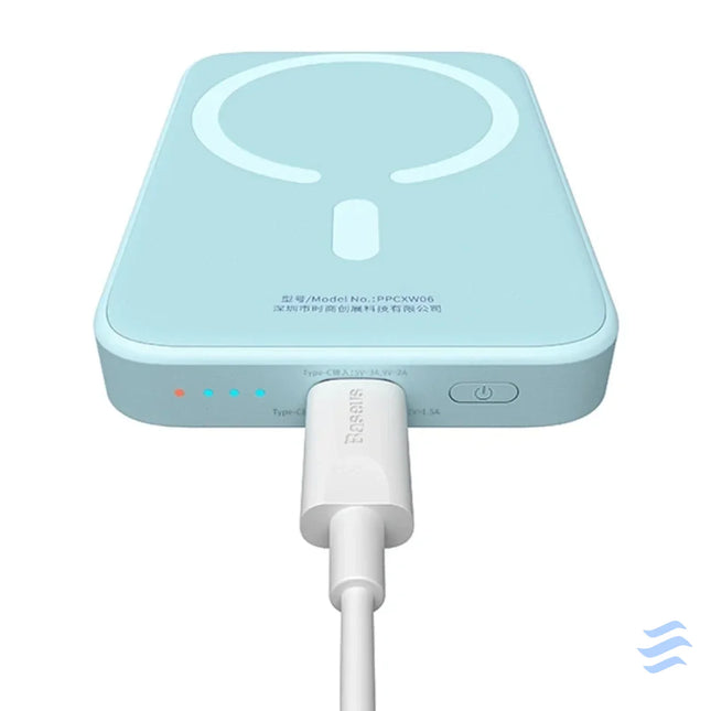 Powerbank Baseus Magnetic Mini 6000mAh USB C 20W MagSafe (blue) Powerbanks