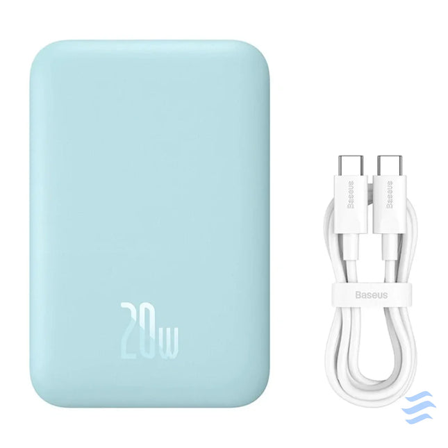 Powerbank Baseus Magnetic Mini 6000mAh USB C 20W MagSafe (blue) Powerbanks