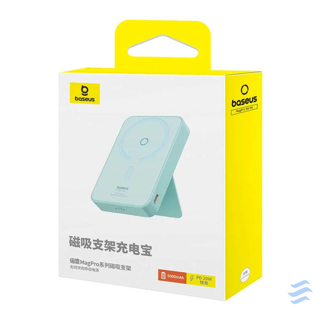 Powerbank Baseus MagPro Magnetic 5000mAh 20W MagSafe (mint) Powerbanks