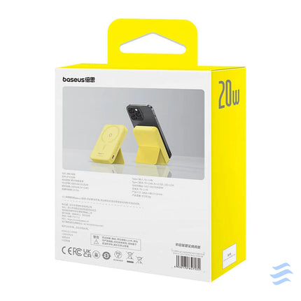 Powerbank Baseus MagPro Magnetic 5000mAh 20W MagSafe (yellow) Powerbanks