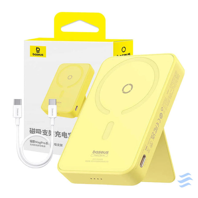 Powerbank Baseus MagPro Magnetic 5000mAh 20W MagSafe (yellow) Powerbanks