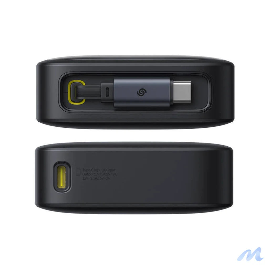 Powerbank Baseus OS Free2Pull 10000mAh 30W +cable (black)