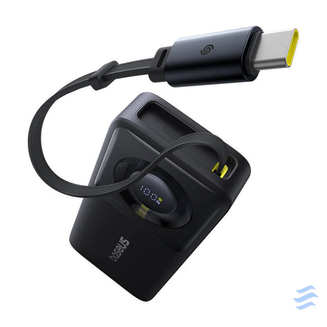 Powerbank Baseus OS Free2Pull 10000mAh 30W + cable (black) Powerbanks