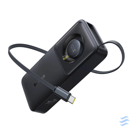 Powerbank Baseus OS Free2Pull 10000mAh 30W + cable (black) Powerbanks