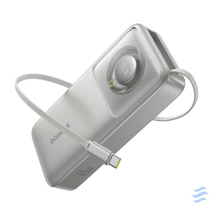 Powerbank Baseus OS Free2Pull 20000mAh 65W + cable (szary) Powerbanks