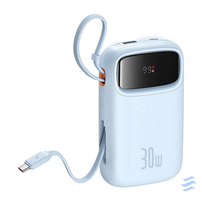 Powerbank Baseus QPow 2 10000mAh 30W 2xUSB C (blue) Powerbanks