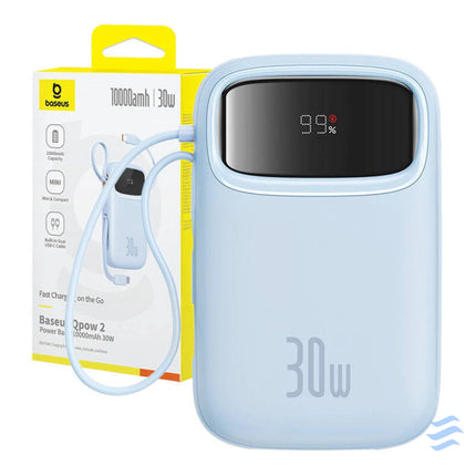 Powerbank Baseus QPow 2 10000mAh 30W 2xUSB C (blue) Powerbanks