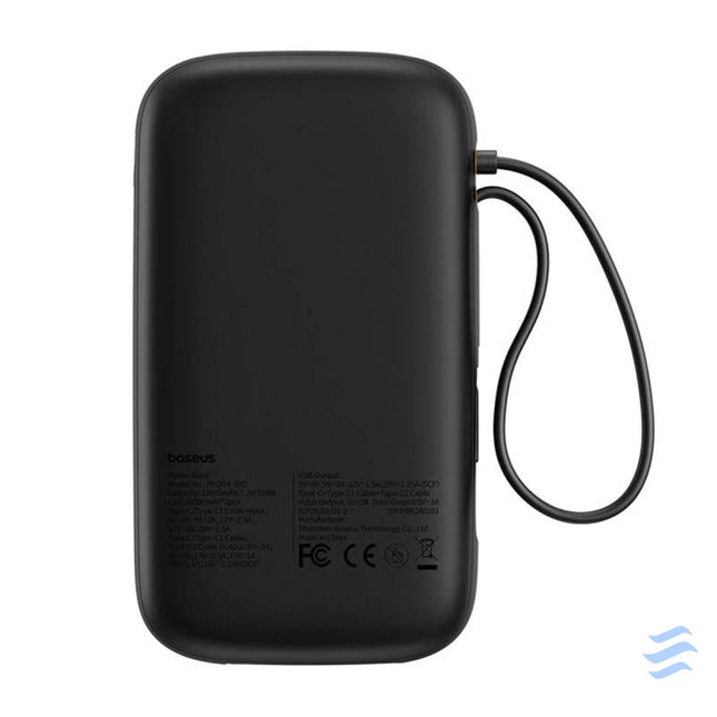 Powerbank Baseus QPow 2 20000mAh 30W 2xUSB C (black) Powerbanks