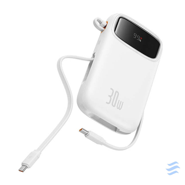 Powerbank Baseus QPow 2 20000mAh 30W 2xUSB C (white) Powerbanks