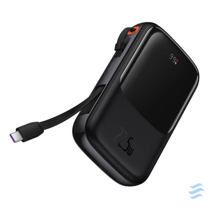 Powerbank Baseus Qpow PRO with cable 10000mAh 22.5W (Black) Powerbanks