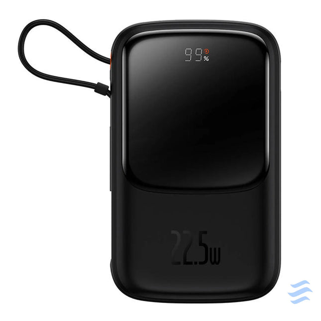 Powerbank Baseus Qpow PRO with cable 10000mAh 22.5W (Black) Powerbanks
