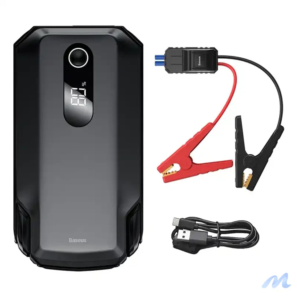 Powerbank / Baseus Super Energy Max Car Jump Starter, 20000mAh, 2000A, USB (Black)