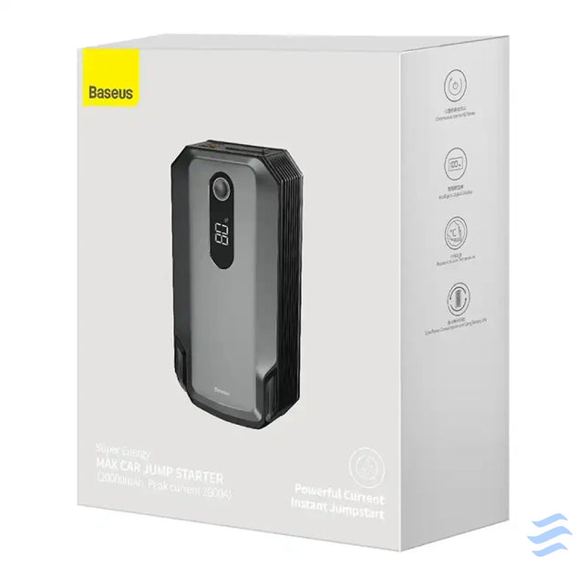 Powerbank / Baseus Super Energy Max Car Jump Starter 20000mAh 2000A USB (Black) Jump starters