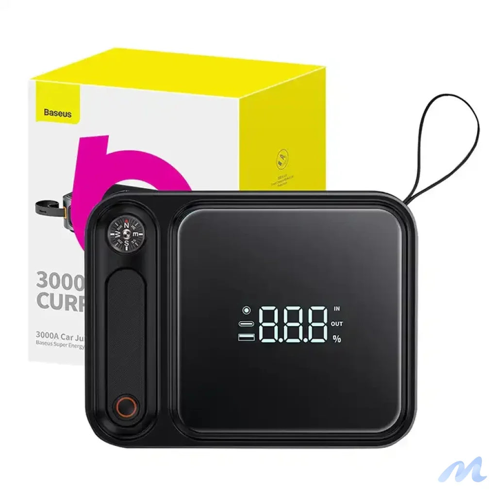 Powerbank/Car Jump Starter Baseus Super Energy Ultra, 3000A (black)